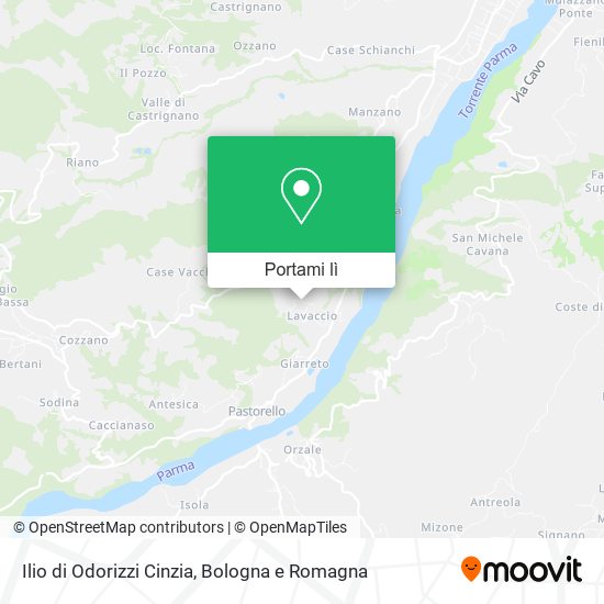 Mappa Ilio di Odorizzi Cinzia