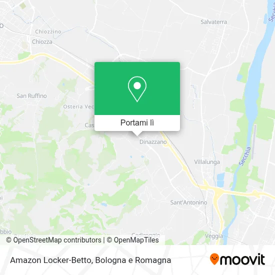 Mappa Amazon Locker-Betto