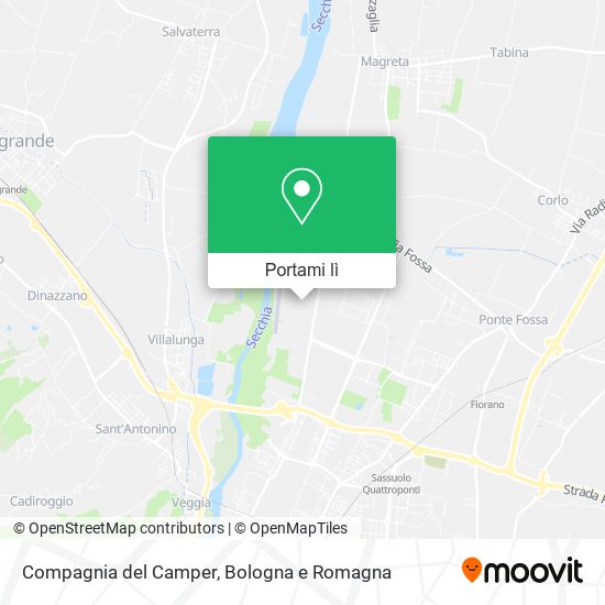 Mappa Compagnia del Camper