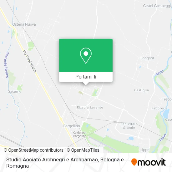 Mappa Studio Aociato Archnegri e Archbarnao