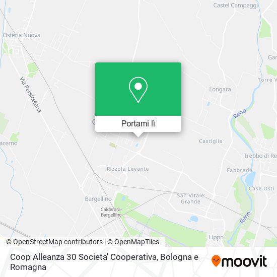 Mappa Coop Alleanza 30 Societa' Cooperativa