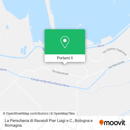 Mappa La Perscheria di Ravaioli Pier Luigi e C.