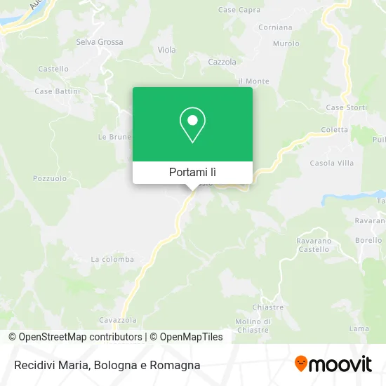 Mappa Recidivi Maria