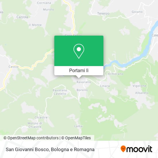 Mappa San Giovanni Bosco