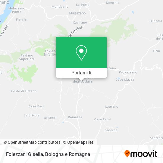 Mappa Folezzani Gisella