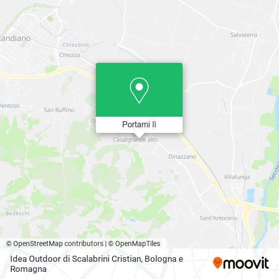 Mappa Idea Outdoor di Scalabrini Cristian