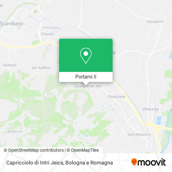 Mappa Capricciolo di Intri Jeica
