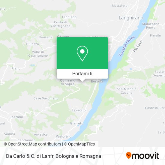 Mappa Da Carlo & C. di Lanfr