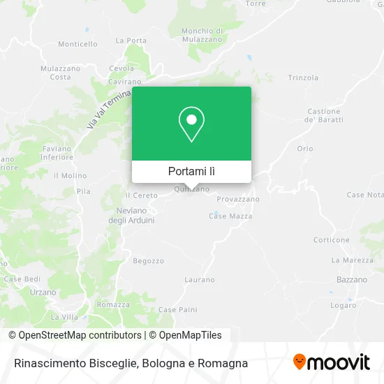 Mappa Rinascimento Bisceglie