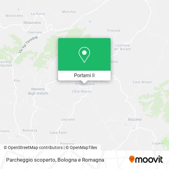 Mappa Parcheggio scoperto