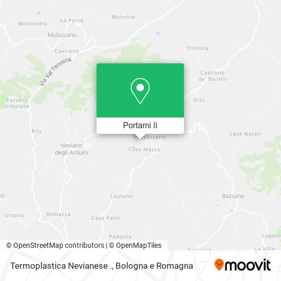 Mappa Termoplastica Nevianese .