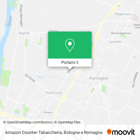 Mappa Amazon Counter-Tabaccheria
