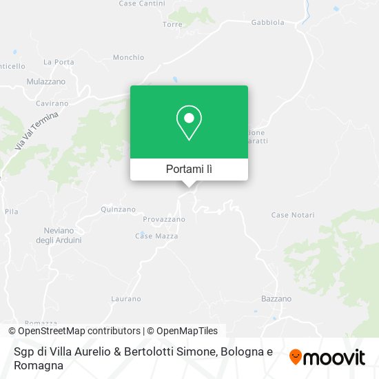Mappa Sgp di Villa Aurelio & Bertolotti Simone