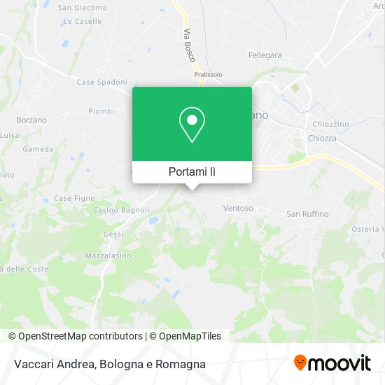 Mappa Vaccari Andrea