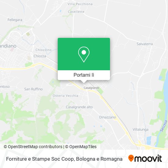 Mappa Forniture e Stampe Soc Coop