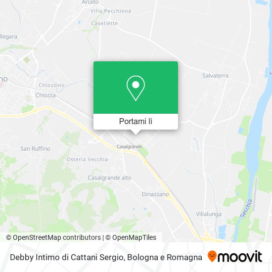 Mappa Debby Intimo di Cattani Sergio