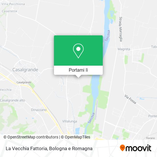 Mappa La Vecchia Fattoria