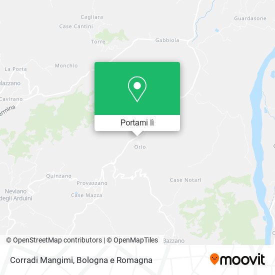 Mappa Corradi Mangimi