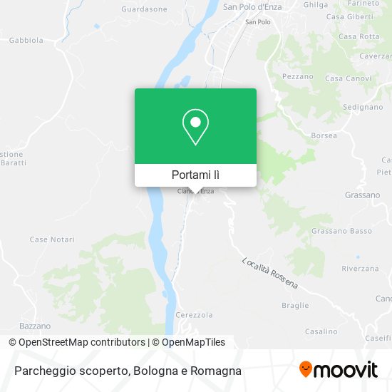Mappa Parcheggio scoperto