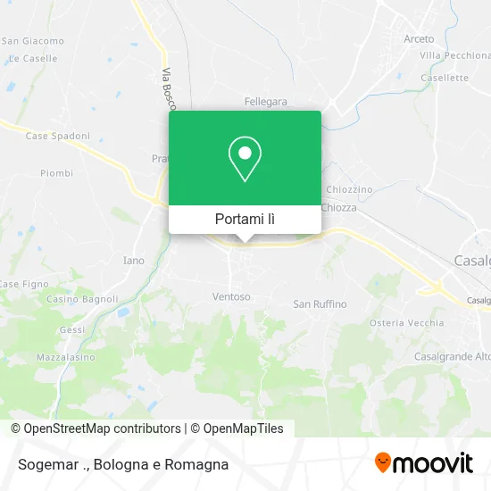 Mappa Sogemar .