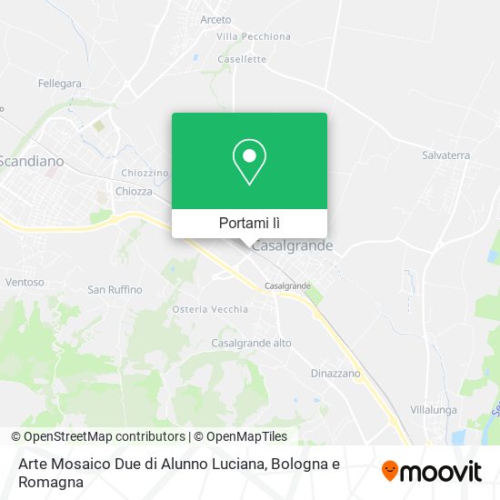 Mappa Arte Mosaico Due di Alunno Luciana