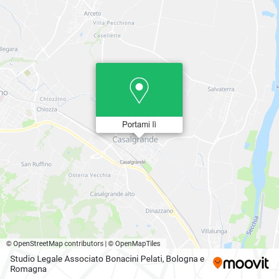 Mappa Studio Legale Associato Bonacini Pelati