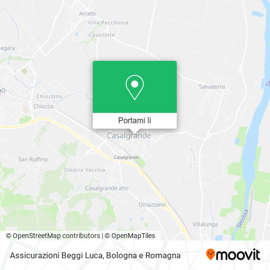 Mappa Assicurazioni Beggi Luca
