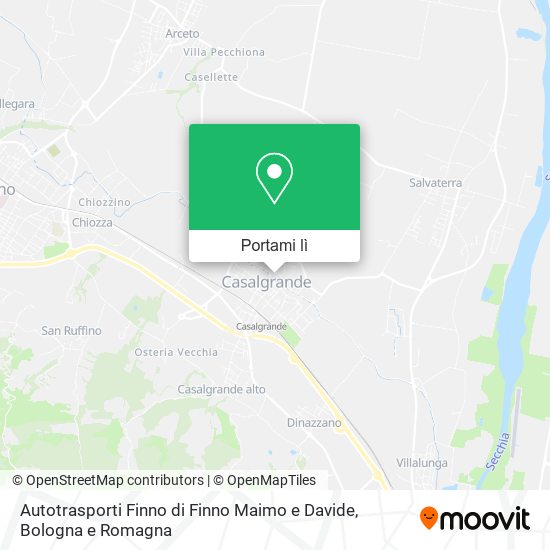 Mappa Autotrasporti Finno di Finno Maimo e Davide