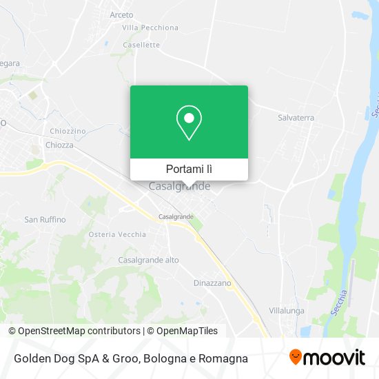Mappa Golden Dog SpA & Groo