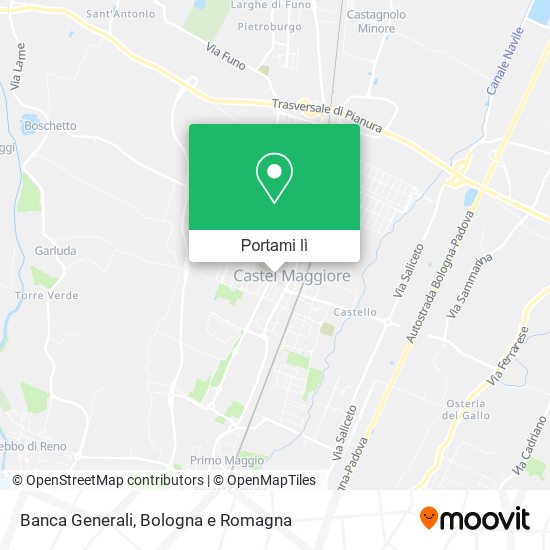 Mappa Banca Generali