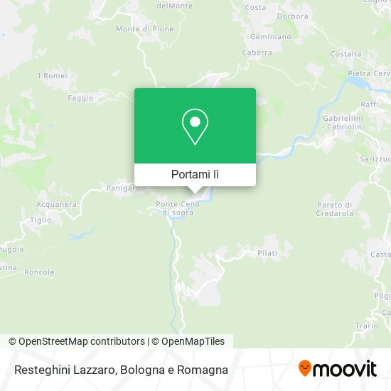 Mappa Resteghini Lazzaro