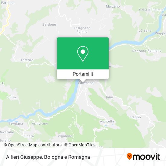 Mappa Alfieri Giuseppe
