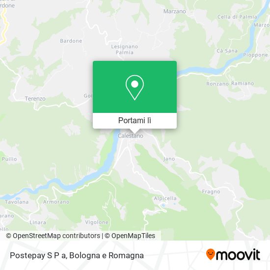 Mappa Postepay S P a