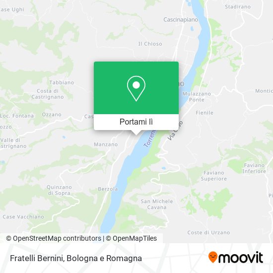 Mappa Fratelli Bernini