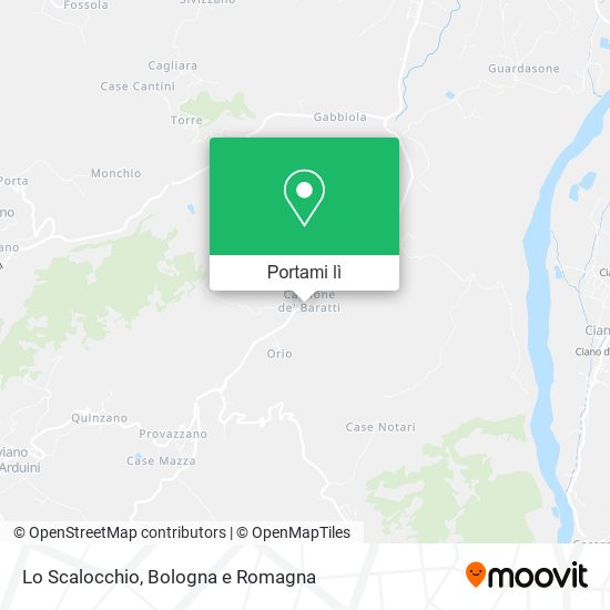 Mappa Lo Scalocchio