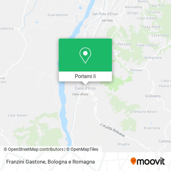 Mappa Franzini Gastone