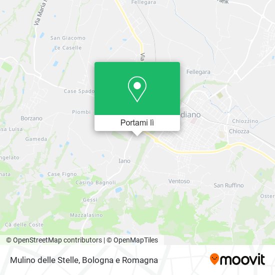 Mappa Mulino delle Stelle