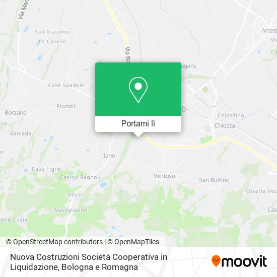 Mappa Nuova Costruzioni Società Cooperativa in Liquidazione