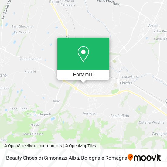 Mappa Beauty Shoes di Simonazzi Alba