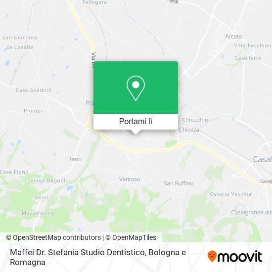 Mappa Maffei Dr. Stefania Studio Dentistico
