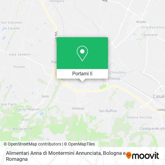 Mappa Alimentari Anna di Montermini Annunciata