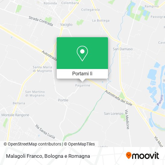 Mappa Malagoli Franco
