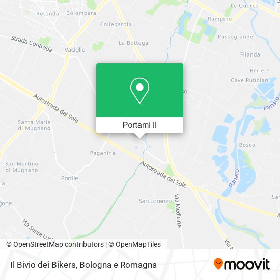 Mappa Il Bivio dei Bikers
