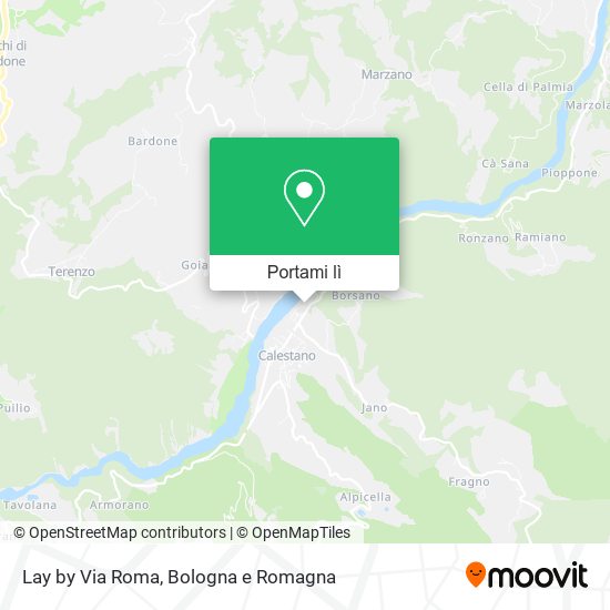 Mappa Lay by Via Roma