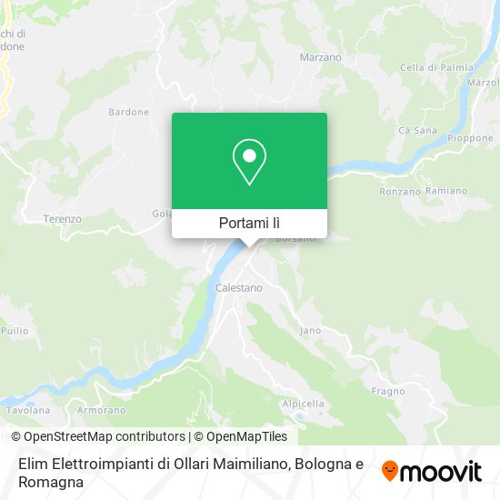 Mappa Elim Elettroimpianti di Ollari Maimiliano