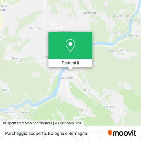 Mappa Parcheggio scoperto