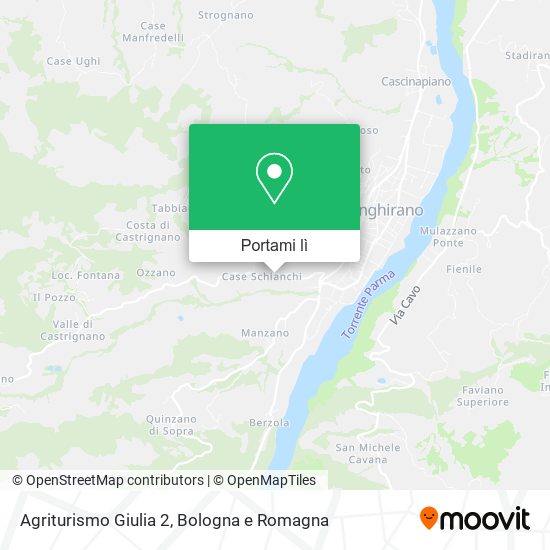 Mappa Agriturismo Giulia 2