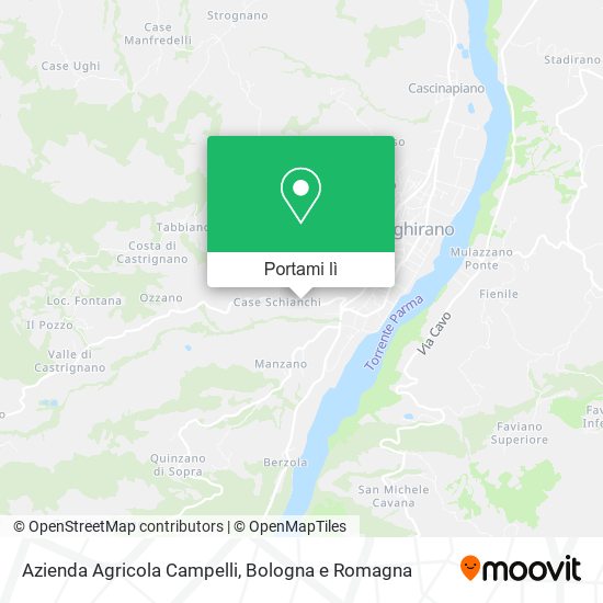 Mappa Azienda Agricola Campelli
