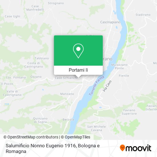 Mappa Salumificio Nonno Eugenio 1916