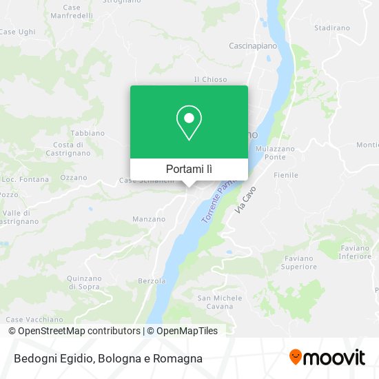 Mappa Bedogni Egidio